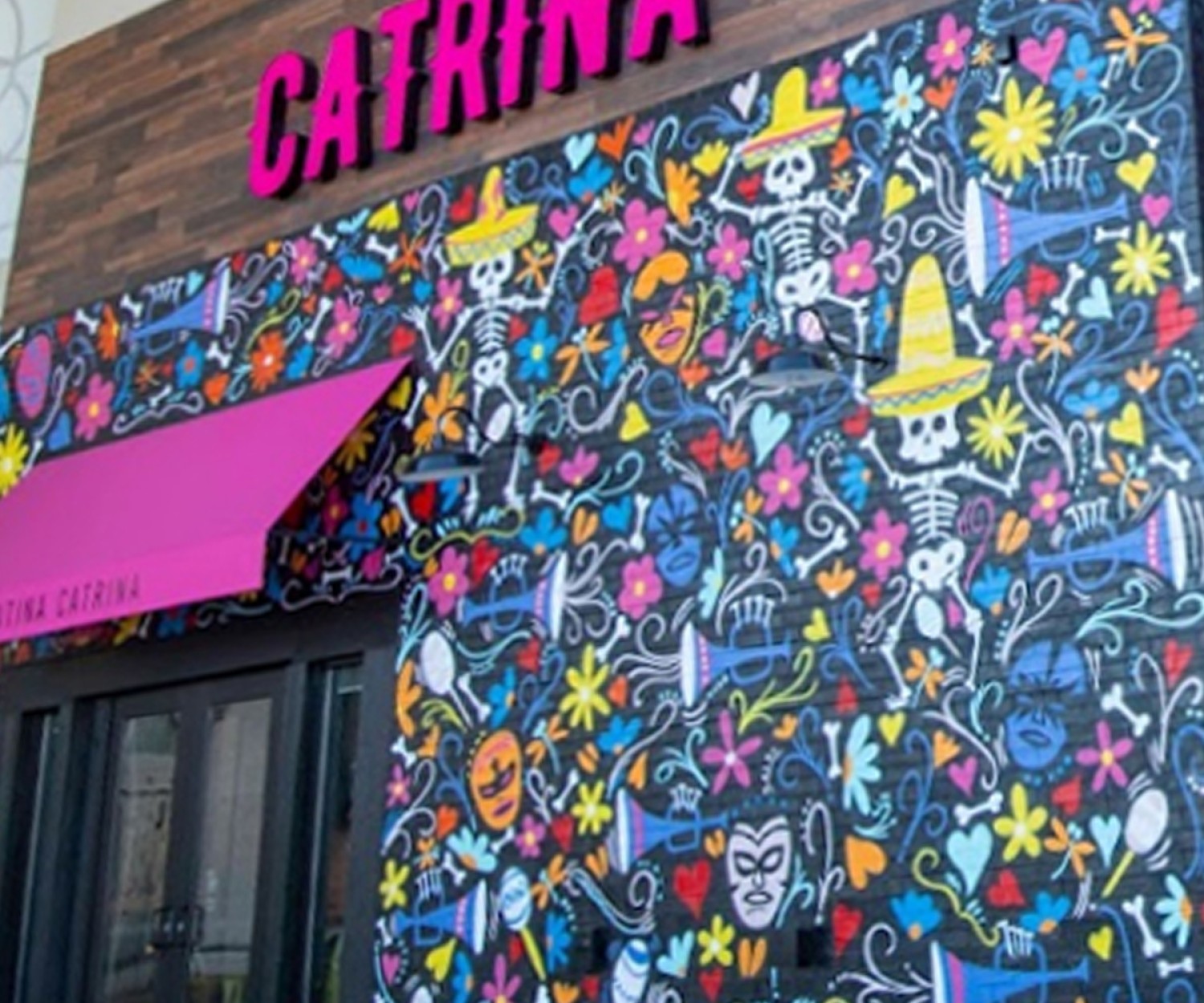 Miami Mural Artist Aladdin comes to Orlando to paint the walls of Cantina Catrina