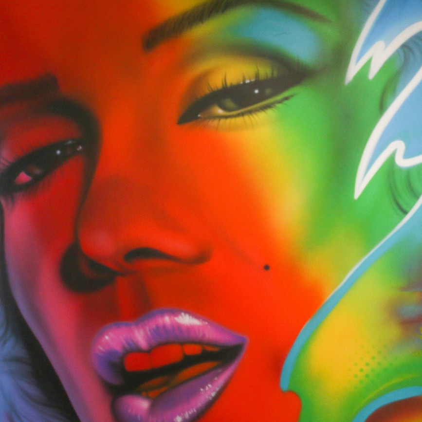 Marilyn Monroe Mural in Miami