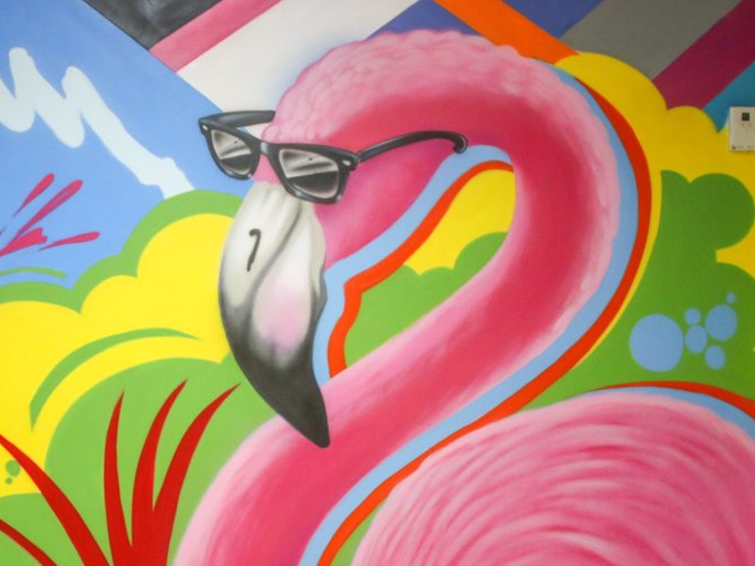 Miami Mural Theme - Alibaba USA Headquarters