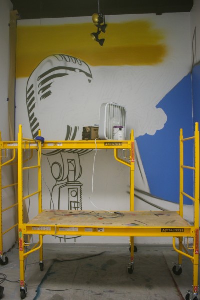 Radio Station Mural in Miami