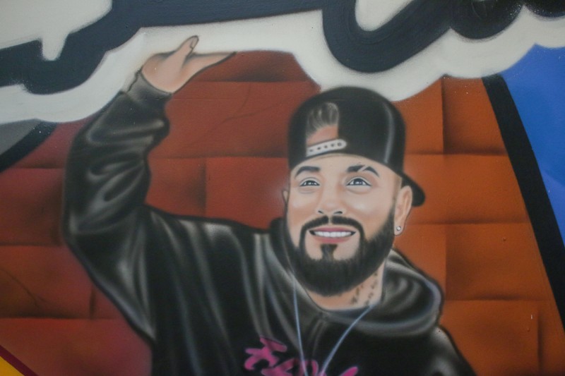 Radio Station Mural in Miami