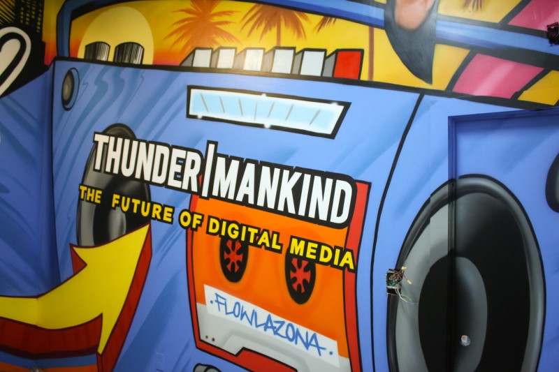 Radio Station Mural in Miami