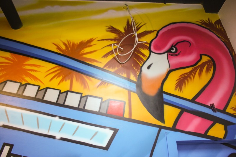 Radio Station Mural in Miami