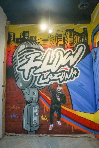 Radio Station Mural in Miami