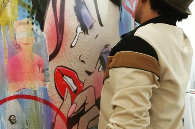 Graffiti Artist Aladdin - Live Art Activation In Miami