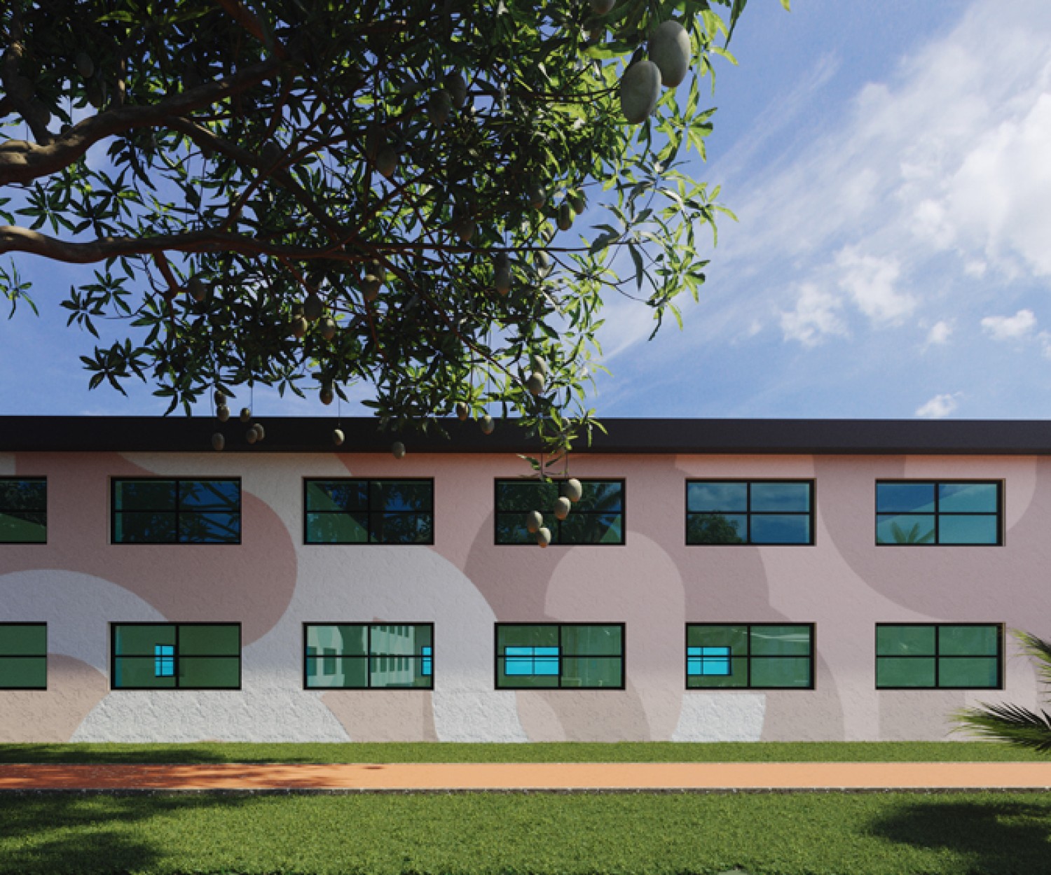 Commercial Property Mural Designs - Miami
