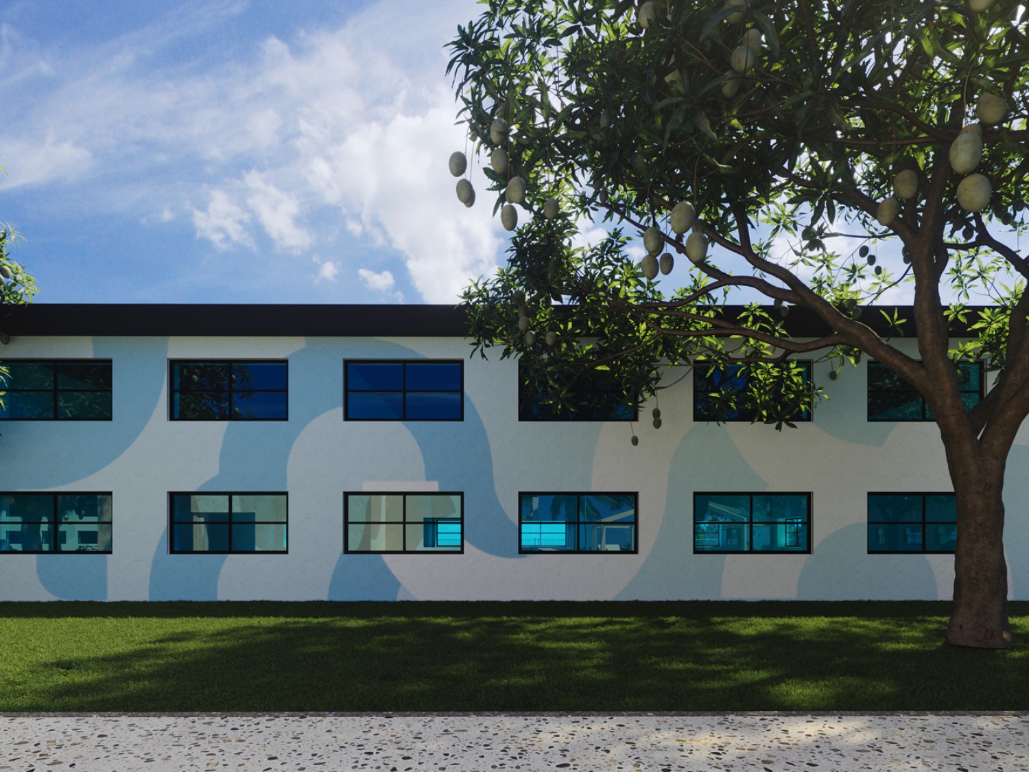 Commercial Property Mural Designs - Custom Mural Artist, Miami