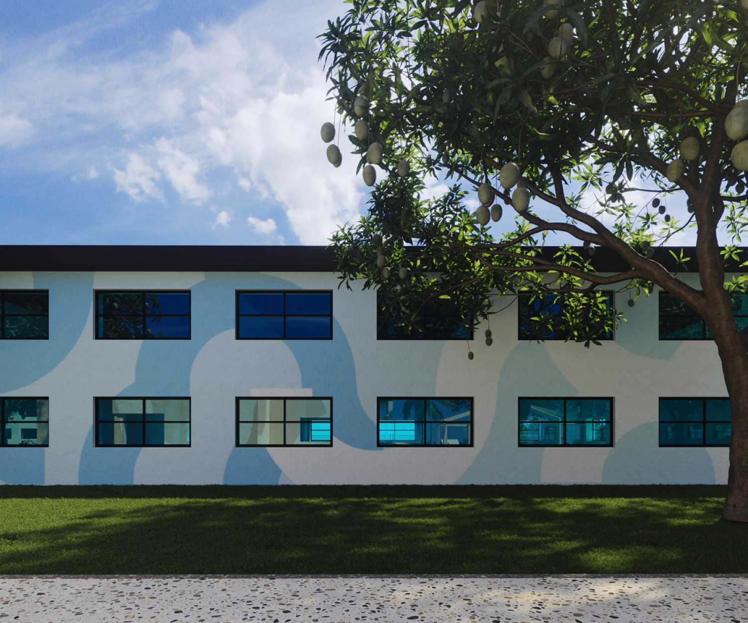 Commercial Property Mural Designs - Custom Mural Artist, Miami